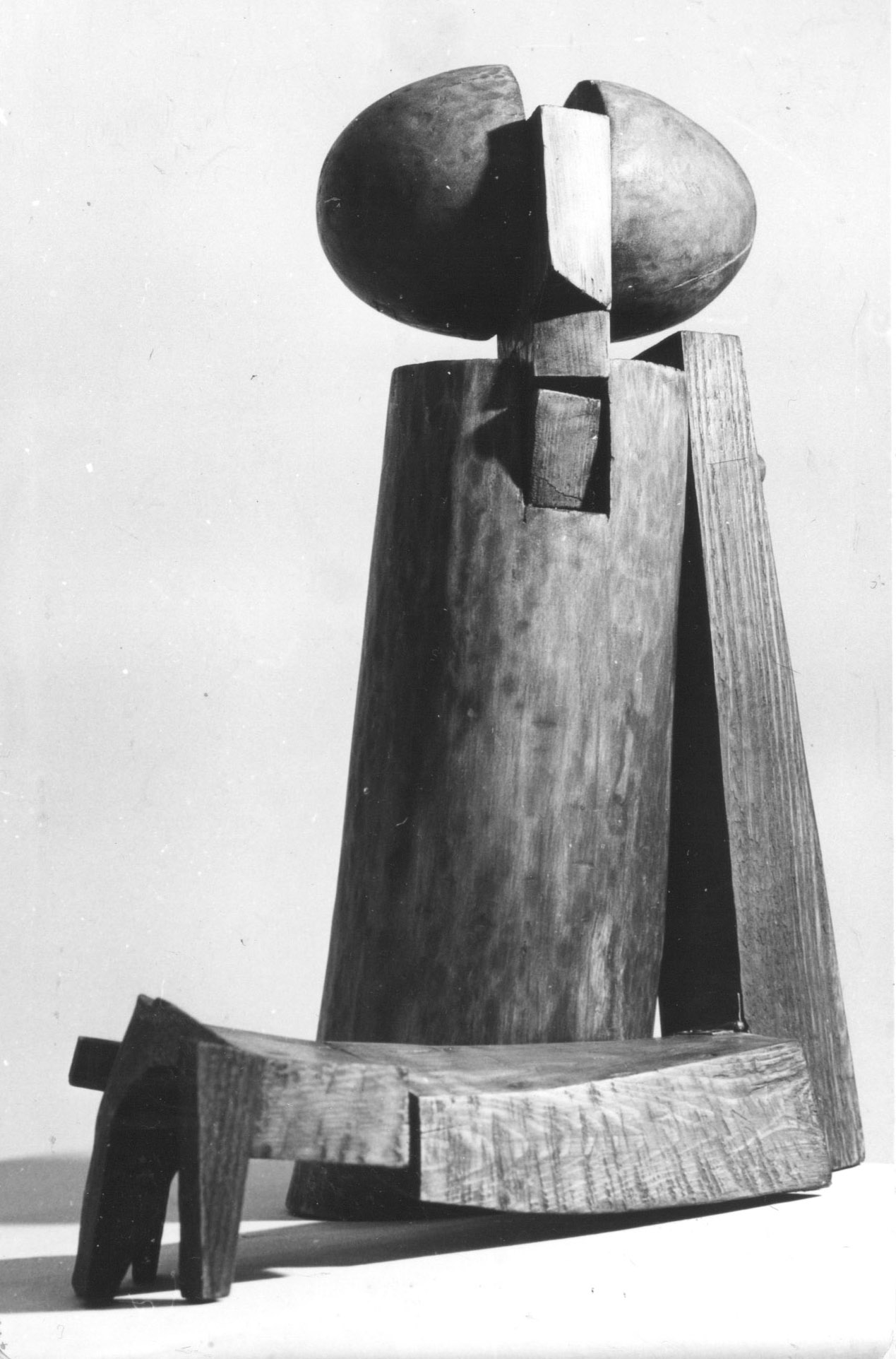 Komplet wypoczynkowy, 1983, drewno klejone