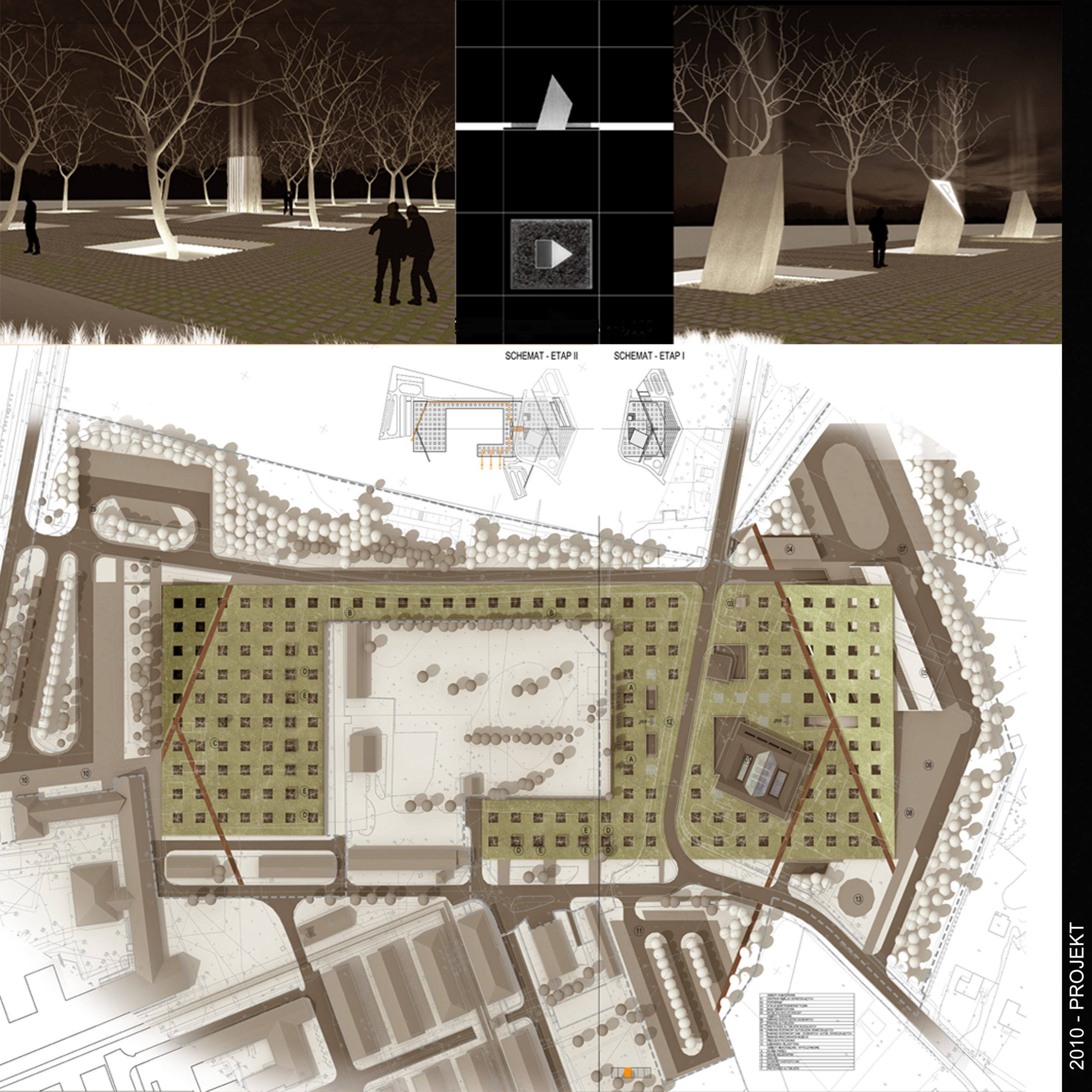 Konkurs na opracowanie koncepcji urbanistyczno-architektonicznej Centrum Obsługi Odwiedzających Państwowe Muzeum Auschwitz - Birkenau w Oświęcimiu