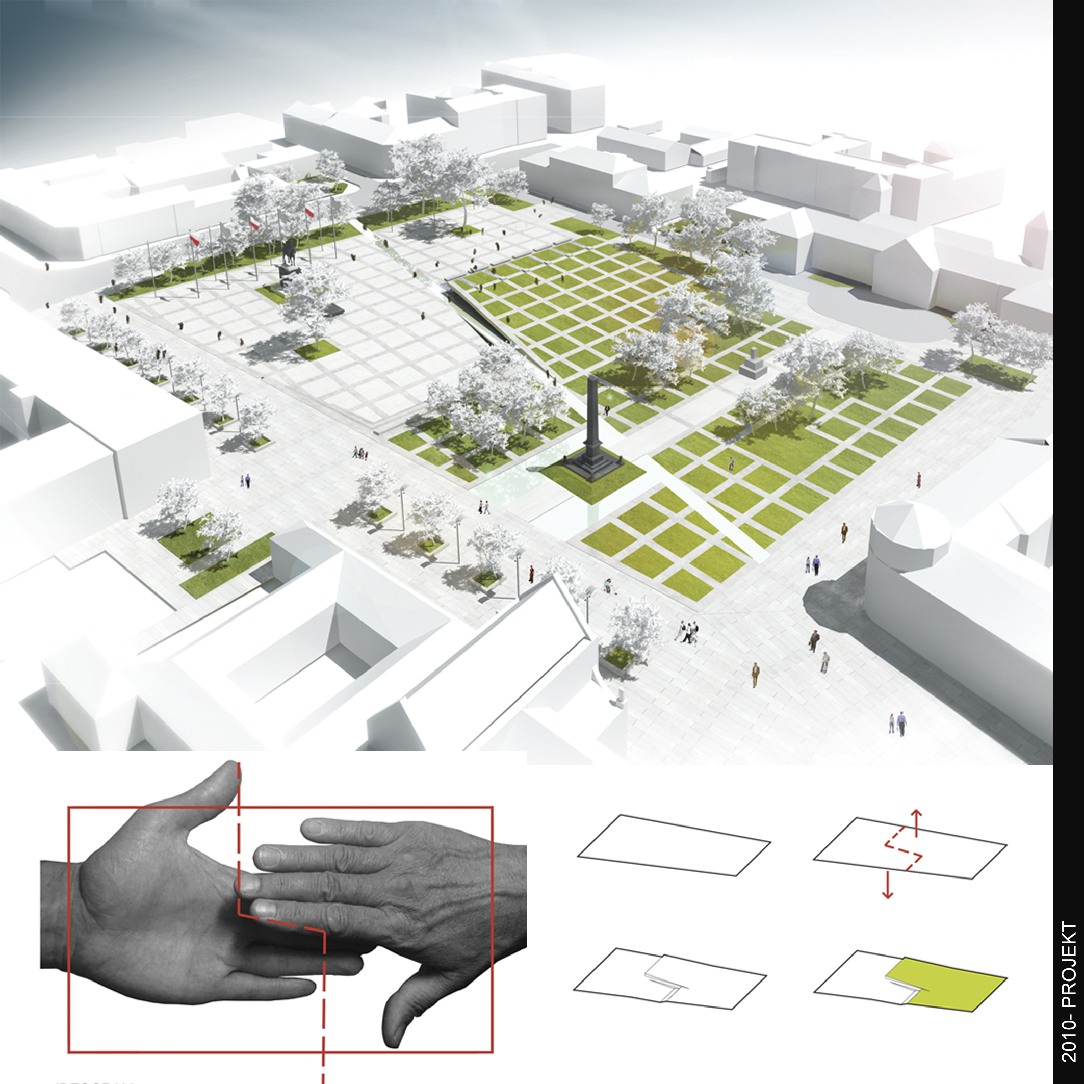 Konkurs urbanistyczno-architektoniczny, jednoetapowy, otwarty, realizacyjny na opracowanie projektu koncepcyjnego pt. „Projekt rewitalizacji Placu Litewskiego w Lublinie”